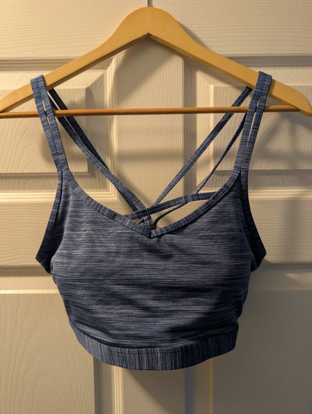 2-Piece Soft Blue Workout Set